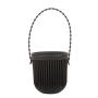 ? Double Layer Planter Flower Pot Green Plant Hanging Basket Handcrafted Hanger Holder Garden Room Decoration