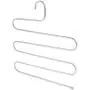 5pcs Stainless Steel Trousers Hanger Clothes Closet Belt Holder Rack 5 Layers Saving Space Shelf Organizer Storage Rack 5pcs Stainless Steel Trousers Hanger Clothes Closet Belt Holder Rack 5 Layers Saving Space Shelf Organizer Storage Rack