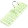 KYCPTNFJ 3 PCS Eight-Hole Multifunctional Clothes Hanger Clip Tie Rack Clothes Storage Holders Home Space Saving Hanger
