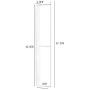Clothes Hanger Stacker, Sturdy Metal Coat Hanger Stacker Wall Mount Strong Adhesive Hanger Organizer Stacker for Closet & Room Tidier Laundry Rooms Drying Rack