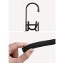 Pena Clothes Hangers Multi Layers Metal Clothes Rack Wardrobe Storage Rack Multifunctional Closet Hanger Anti-Slip Sponge Organizer for Shirt T-Shirt Jacket Coat Sweater Trousers
