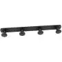 Zerone Punch Free Wall Mounted Hook Decor Clothes Coat Hat Bags Towel Hanging Rack Holder Hanger