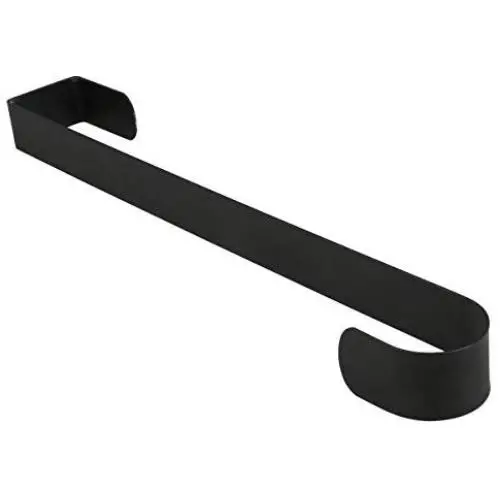 J&T Metal Wreath Hanger Over The Door Hook for Wreath Hat Clothes Holder 15 inch, Black J&T Metal Wreath Hanger Over The Door Hook for Wreath Hat Clothes Holder 15 inch, Black