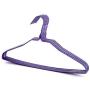 10pcs Random Color Cloth Hanger Durable Coat Clothes Hangers, Adult Closet Space Saving