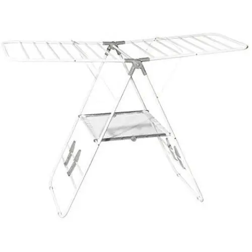 Hamilton Beach 83120 Foldable Clothes, Indoor A- A-Frame Drying Rack, White