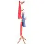 Wooden Coat Rack Stand | Entryway Free Standing Wood Tree Coat Racks Hanger Floor Clothes Hanging Stand (Yellow) Wooden Coat Rack Stand | Entryway Free Standing Wood Tree Coat Racks Hanger Floor Clothes Hanging Stand (Yellow)