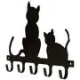 VORCOOL Black Cat Iron Wall Mount Hook Metal Wall Door Mounted Hook Hanger Hat Coat Clothes Hangers Storage Rack Key Holder (Large Size) VORCOOL Black Cat Iron Wall Mount Hook Metal Wall Door Mounted Hook Hanger Hat Coat Clothes Hangers Storage Rack Key Holder (Large Size)