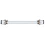 SINKITA Extendable Curtain Rods,Modern Cupboard Bars Tensions Rod Curtain Rod Closet Rod Extendable Width Adjustable Spring Tension Rods Fit in The Spaces Clothes Rod Hanger Rod -33-53 inch SINKITA Extendable Curtain Rods,Modern Cupboard Bars Tensions Rod Curtain Rod Closet Rod Extendable Width Adjustable Spring Tension Rods Fit in The Spaces Clothes Rod Hanger Rod -33-53 inch