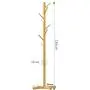PLLP Drying Rack Hangers Coat Racks Simple Cross Base Solid Wood Childrens Clothes Rack Living Room Bedroom Hangers Storage Clothes Rack
