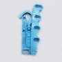 UGpine Non-Slip,Lightweight Travel Multifunctional Folding Clothes Hanger Space Saving,Camping Plastic 5-Hole Drying Rack Clothing Storage for Home Scarves Suits Trousers Pants Shirts Socks Underwear