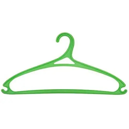 SAASNY Plastic Hangers,6 Green 41.5cm Plastic All Purpose Clothes Garment Coat Hangers Space Saving with Non-Slip Trouser Bar,Ideal for Home and Shops - Space Saving Solution SAASNY Plastic Hangers,6 Green 41.5cm Plastic All Purpose Clothes Garment Coat Hangers Space Saving with Non-Slip Trouser Bar,Ideal for Home and Shops - Space Saving Solution