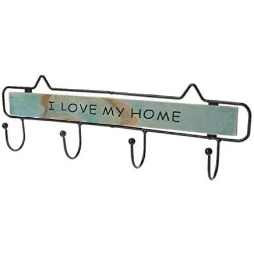 Owl Decoration Wood Hangers - Wall Mounted Clothes Hanger 4 Hooks Hat Key Holder Laundry Coat Rack Hanging Storage Shelf for Home
