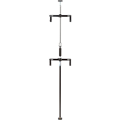 Double Vertical Bicycle Storage Hanger Rack for Garages or Apartments