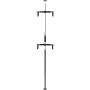 Double Vertical Bicycle Storage Hanger Rack for Garages or Apartments