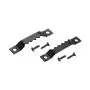 Sawtooth Hangers - 200-Pack Sawtooth Picture Hangers Frame Hanging Kit Double Hole with Screws for Wall Mounting Home Decoration, Black, 1.625 inches Sawtooth Hangers - 200-Pack Sawtooth Picture Hangers Frame Hanging Kit Double Hole with Screws for Wall Mounting Home Decoration, Black, 1.625 inches
