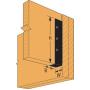Simpson Strong-Tie APLH210R Concealed Joist Hanger Rough (Actual Dimensions: 2-1/16W X 7-3/4&quotH X 1-7/8&quotB) - Pack of 12