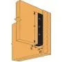 Simpson Strong-Tie APLH210R Concealed Joist Hanger Rough (Actual Dimensions: 2-1/16W X 7-3/4"H X 1-7/8"B) - Pack of 12 Simpson Strong-Tie APLH210R Concealed Joist Hanger Rough (Actual Dimensions: 2-1/16W X 7-3/4"H X 1-7/8"B) - Pack of 12