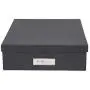 Bigso Oskar Fiberboard Label Frame Document Letter Box, 3.3 x 10.2 x 13.8 in, Dark Grey Bigso Oskar Fiberboard Label Frame Document Letter Box, 3.3 x 10.2 x 13.8 in, Dark Grey