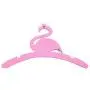 shengyuze Cute Flamingo PVC Childrens Room Decorative Clothes Coat Hanger Hanging Tool Space Saving for Home Storage, PVC Foam Board - White