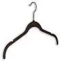 BriaUSA Velvet Shirt & Dress Hangers Notched Shoulder Prevents Slipping Steel Chrome Swivel Hooks ? Black ? Boxes of 20 BriaUSA Velvet Shirt & Dress Hangers Notched Shoulder Prevents Slipping Steel Chrome Swivel Hooks ? Black ? Boxes of 20