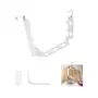 HJYPYJ Magic Hanger,Wall-Mounted Stainless Steel + ABS Folding Hanger,Portable Space-Saving Organizer Hangers, Detachable/White / 1 pcs HJYPYJ Magic Hanger,Wall-Mounted Stainless Steel + ABS Folding Hanger,Portable Space-Saving Organizer Hangers, Detachable/White / 1 pcs