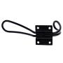 1pc Retro Metal Double Prong Hook Clothes Hanger Home Door Wall Towel Hat Purse Hanger Closet Organizer Clothes Hook