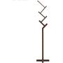 Floor Coat Rack Hanger Clothes Rack, Wood Color, Black Walnut,40cm30cm187cm Haiming (Color : Black Walnut)