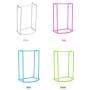 5pcs Random Color Hanger for Clothes Very Practical Home Hanger Storage Rack Plastic Clothes Dryer Rack Hanging Holder