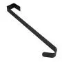 Geestock Wreath Hanger Over The Door, Paint Metal Black 15" Wreath Hook for Christmas Festival Wreath, Coats, Towel (1) Geestock Wreath Hanger Over The Door, Paint Metal Black 15" Wreath Hook for Christmas Festival Wreath, Coats, Towel (1)