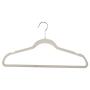 60PCS Non Slip Velvet Clothes Suit/Shirt/Pants Hangers White, Black, Purple,Red