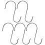 uxcell Stainless Steel S Shaped Kitchen Pot Pan Clothes Hanger Hook 9.5cm Long 5 PCS uxcell Stainless Steel S Shaped Kitchen Pot Pan Clothes Hanger Hook 9.5cm Long 5 PCS