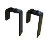 ZEKOO 12 FT 4 Doors Bypass Barn Door Hardware Four Hangers Style Roller Kit