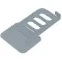 Jeffergarden Clothes Hanger Wall Mounted 4Hole Clothes Dryer Punch-Free Adhesive Laundry Rack for Jacket Coat Scarf Hat Leash Keys(Grey)