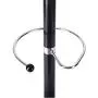 Chenway Desk Clothes Coat Rack Floor Hanger Simple Coat Rack for Bedroom Hanging Coat Hat Hanger Living Room Shelf 40x40x175cm Black [Ship from USA Directly] (B)
