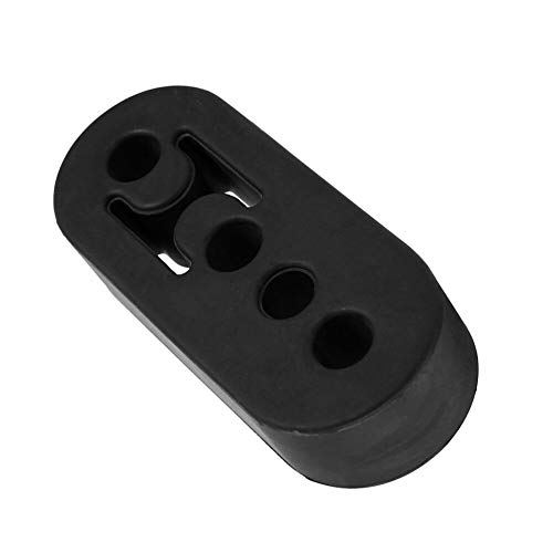 1Pc Black Exhaust Pipe Rubber Mount Hanger Brackets Replacement Upgrade 4 Holes 1Pc Black Exhaust Pipe Rubber Mount Hanger Brackets Replacement Upgrade 4 Holes