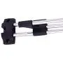 NTS 250mm，350mm,450mm Stainless Steel Retractable Wardrobe Rail Clothes Hanger Towel Coat Racks Closet Rod (250MM)