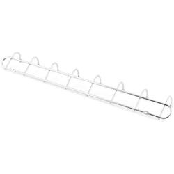 uxcell Household Bathroom Stainless Steel 8 Hooks Towel Holder Clothes Hanger Rack