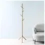 Q_Entryway Furniture Solid Wood Coat Rack Simple Modern Hanger Floor Simple Clothes Rack Bedroom Living Room Clothes Tree Hall Trees Q_Entryway Furniture Solid Wood Coat Rack Simple Modern Hanger Floor Simple Clothes Rack Bedroom Living Room Clothes Tree Hall Trees