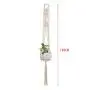 Flosky 3pcs/Set Macrame Plant Hanger Indoor Outdoor Hanging Basket Flower Pots Rope Net Flosky 3pcs/Set Macrame Plant Hanger Indoor Outdoor Hanging Basket Flower Pots Rope Net
