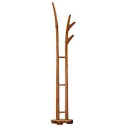 XIAOLONG Chinese Solid Wood Hanger Floor Coat Rack Bedroom Living Room Clothes Rack Modern Vertical Floor Hanger