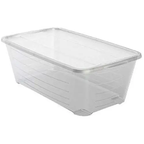 Life Story 5.7/6 Liter/Quart Clear Stacking Storage Boxes Clear Container, 36 Pack Life Story 5.7/6 Liter/Quart Clear Stacking Storage Boxes Clear Container, 36 Pack