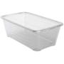 Life Story 5.7/6 Liter/Quart Clear Stacking Storage Boxes Clear Container, 36 Pack
