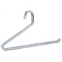 10pcs Random Color Non-Slip Metal Shirt Trouser Hook Hanger Coat Hanger Clothes Rack Open Ended Pant Easy Slide Wardrobe