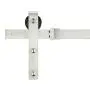 SMARTSTANDARD 10FT Heavy Duty Sliding Barn Door Hardware Kit, Double Rail, Stainless Steel, Super Smoothly and Quietly, Simple and Easy to Install, Fit 60" Wide DoorPanel (J Shape Hanger) SMARTSTANDARD 10FT Heavy Duty Sliding Barn Door Hardware Kit, Double Rail, Stainless Steel, Super Smoothly and Quietly, Simple and Easy to Install, Fit 60" Wide DoorPanel (J Shape Hanger)