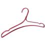 10pcs Random Color Luxury Wide Fancy Colorful Aluminum Alloy Hanger for Clothes, Metal Shirts Dress Coats Tops Hotel Hanger