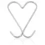 Pro Chef Kitchen Tools Flat Hanging Hooks - Pot Racks S Hook 10 Pack Set - Hang Display Jewelry - Metal Utility Hooks for Outdoor Storage Organization - Butcher Meat Hangers for Bacon Sausage Smokers Pro Chef Kitchen Tools Flat Hanging Hooks - Pot Racks S Hook 10 Pack Set - Hang Display Jewelry - Metal Utility Hooks for Outdoor Storage Organization - Butcher Meat Hangers for Bacon Sausage Smokers