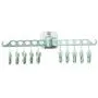 10 Clips Travel Folding Hanger Plastic Pants Skirt Hangers Magic Space Saving Clothes Hangers for Home and Travel 10 Clips Travel Folding Hanger Plastic Pants Skirt Hangers Magic Space Saving Clothes Hangers for Home and Travel