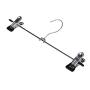 WULING Metal Clothes Skirt Dress Blouse Hangers Hooks 10PCS Silver Tone WULING Metal Clothes Skirt Dress Blouse Hangers Hooks 10PCS Silver Tone