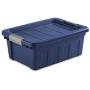 STERILITE, 10 Gal./38 L Ultra Totes, 10 Gallon, True Blue