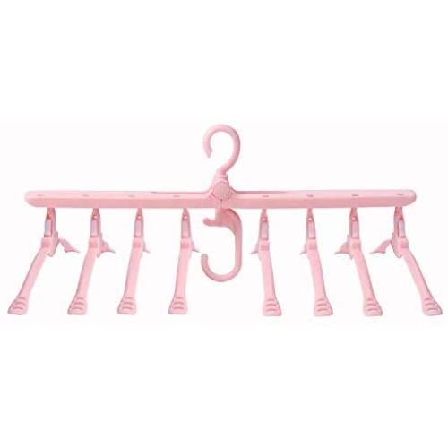 Bamboo Multi-Function Hanger Storage Artifact Clothes Shelf Hanger Home Clothes Hanger Shake Magic Coat Support Multi-Layer Folding